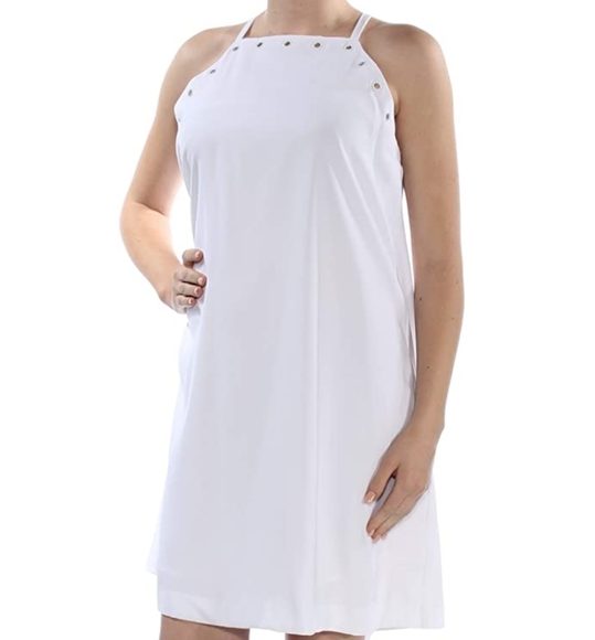 Alfani Dresses & Skirts - Alfani Gromet Trim Knee Length Dress NWT